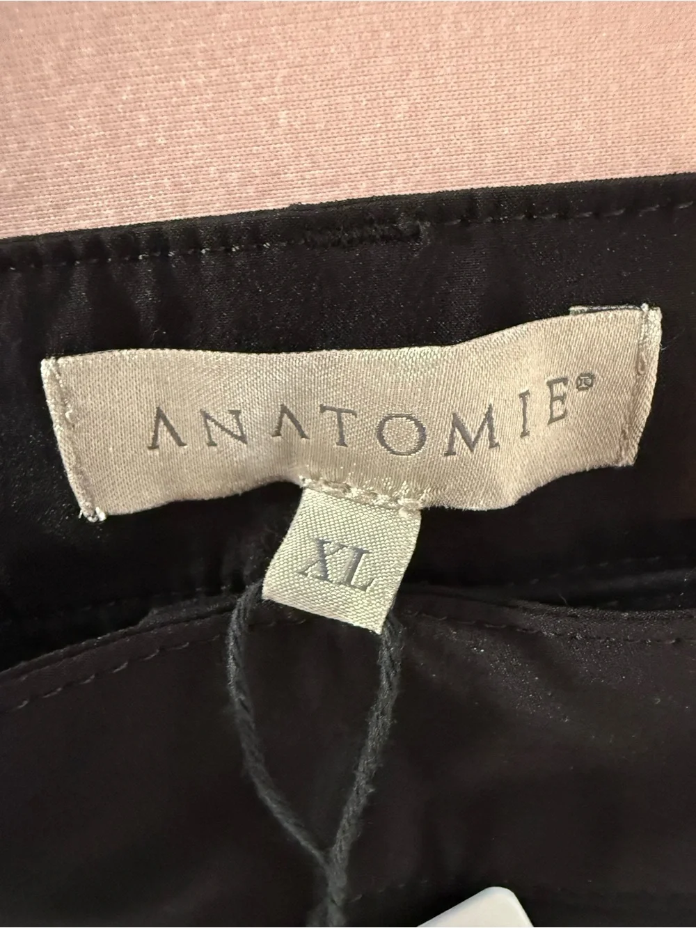 NWT Anatomie Women's Black Techno Chino Mid Rise Travel Pant Sz XL (12/14) - Picture 9 of 12